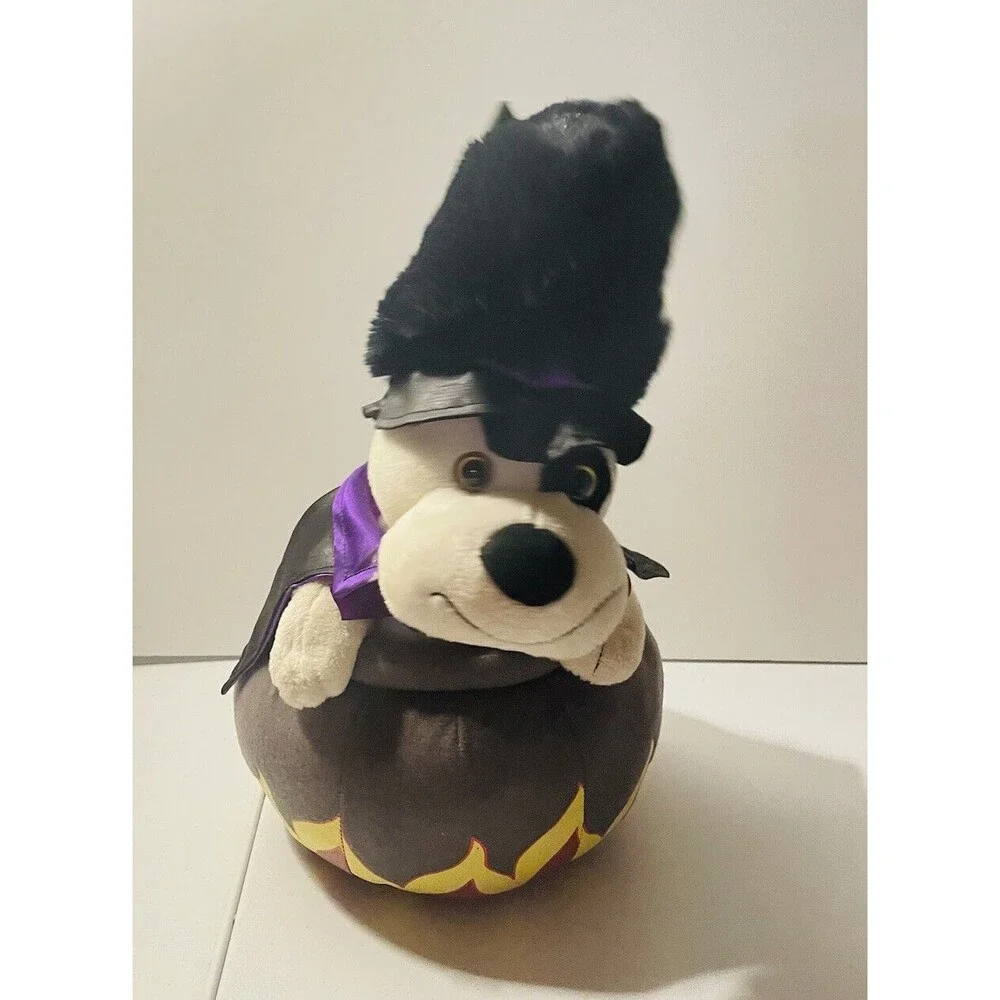 Vintage Light N Sound Halloween Snoopy Pumpkin Dancing Ears Plays Music